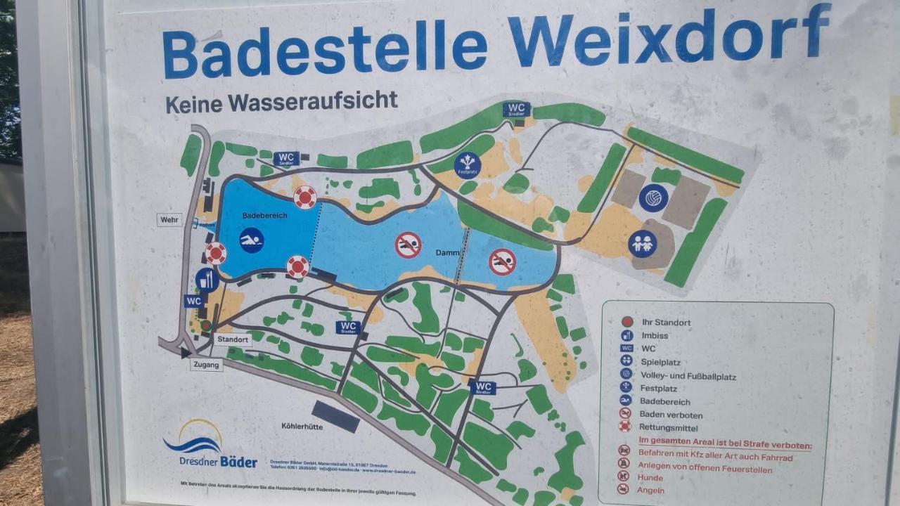 Appartamento Zum Eulennest Dresda Esterno foto